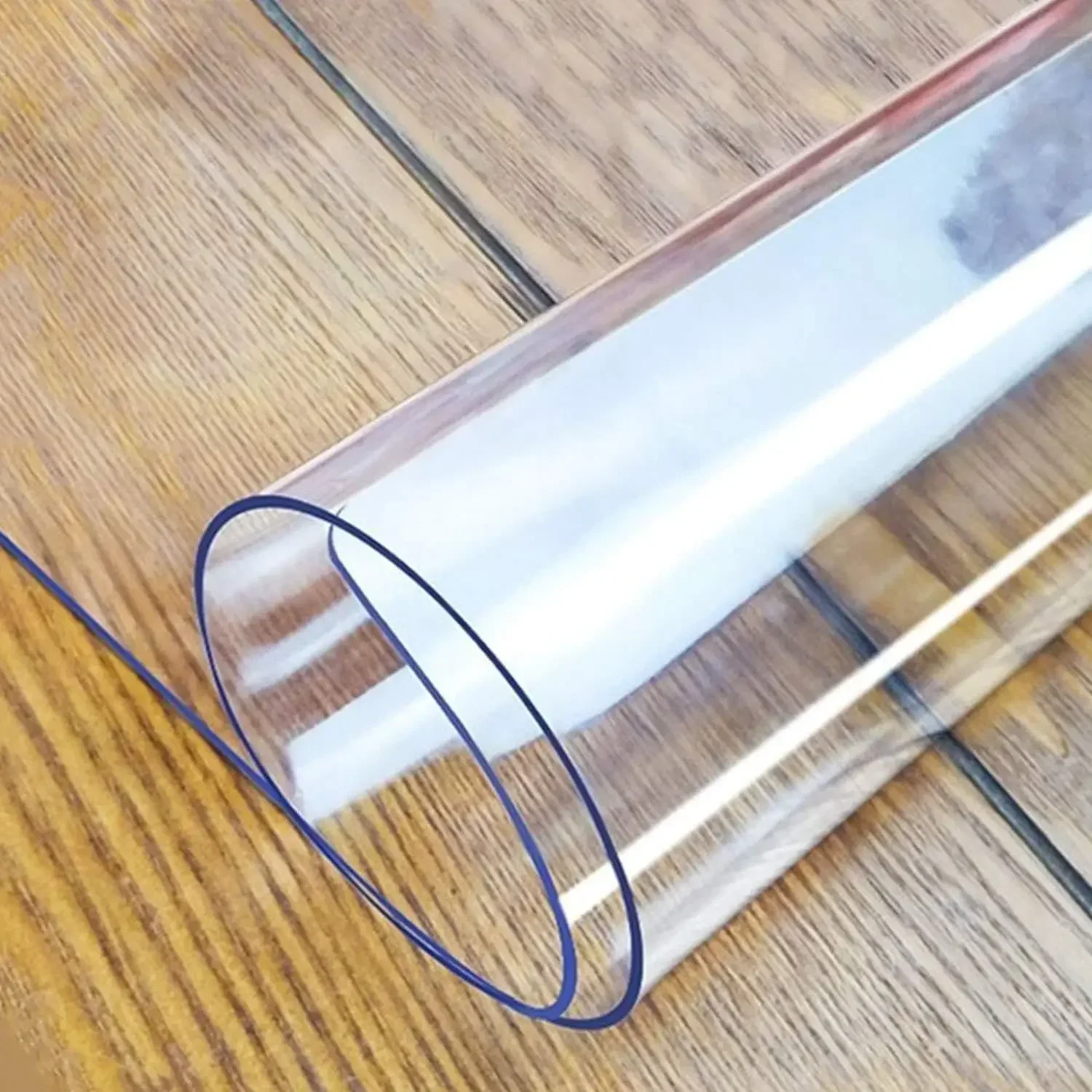 Home Textiles News - Rechteckige Tischdecke, transparente Tischdecke, Tischschutz, hitzebeständige,