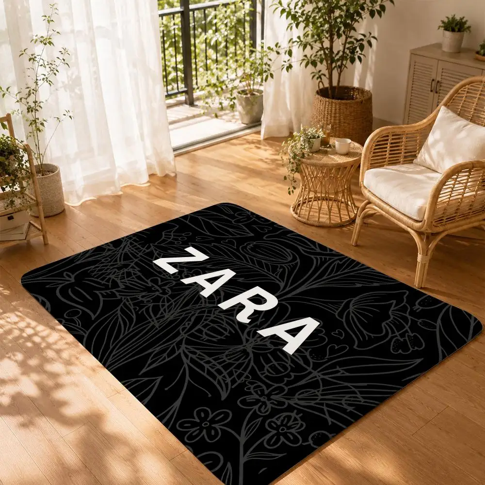Zara Home Textiles - Modemarke Z-Zara Bodenmatte, rutschfeste, saugfähige Bodenmatte,