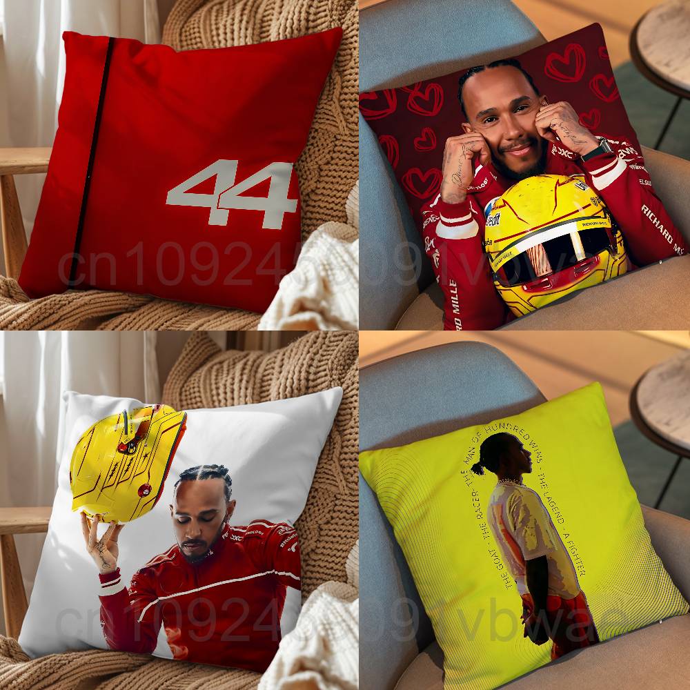Home Textiles Canada - runnerup Canada Lewis Hamilton Kissenbezug, quadratisch,