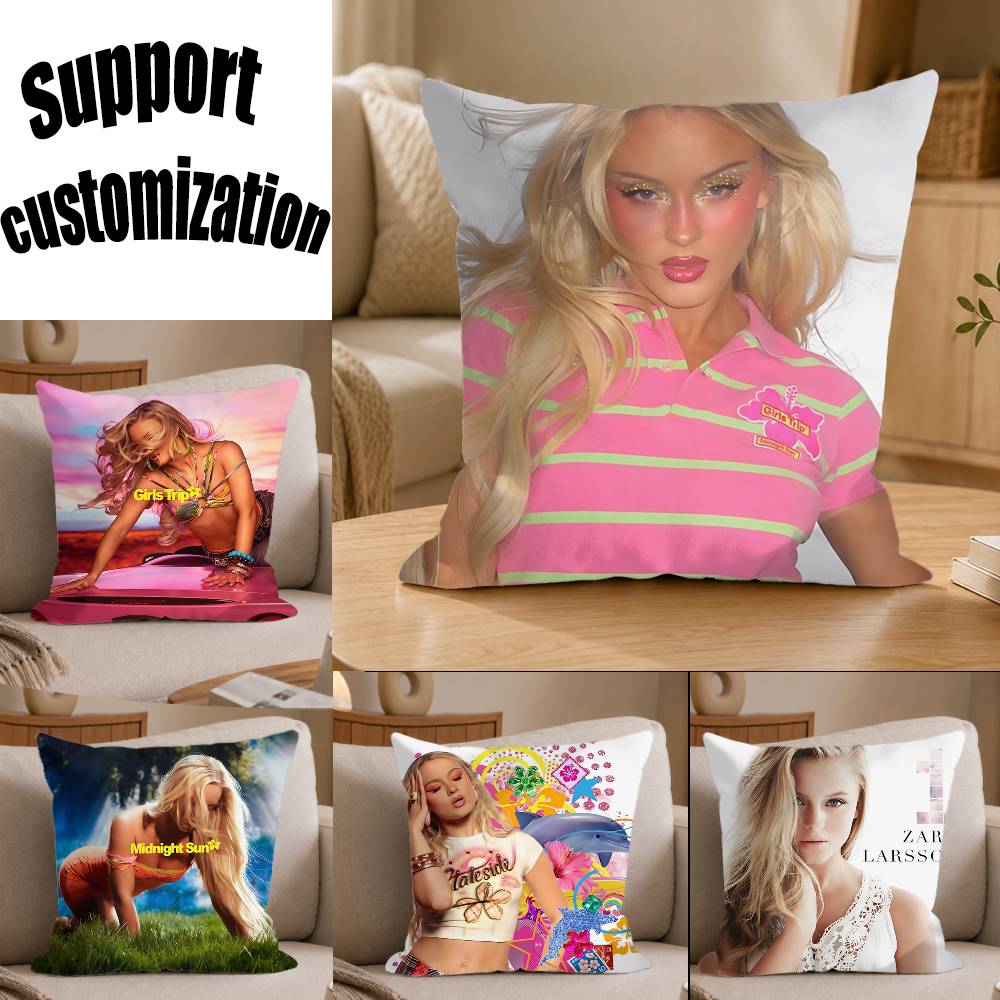 Zara Home Textiles - Midnight SUN Z-Zara Larsson-S quadratischer Sofakissenbezug,