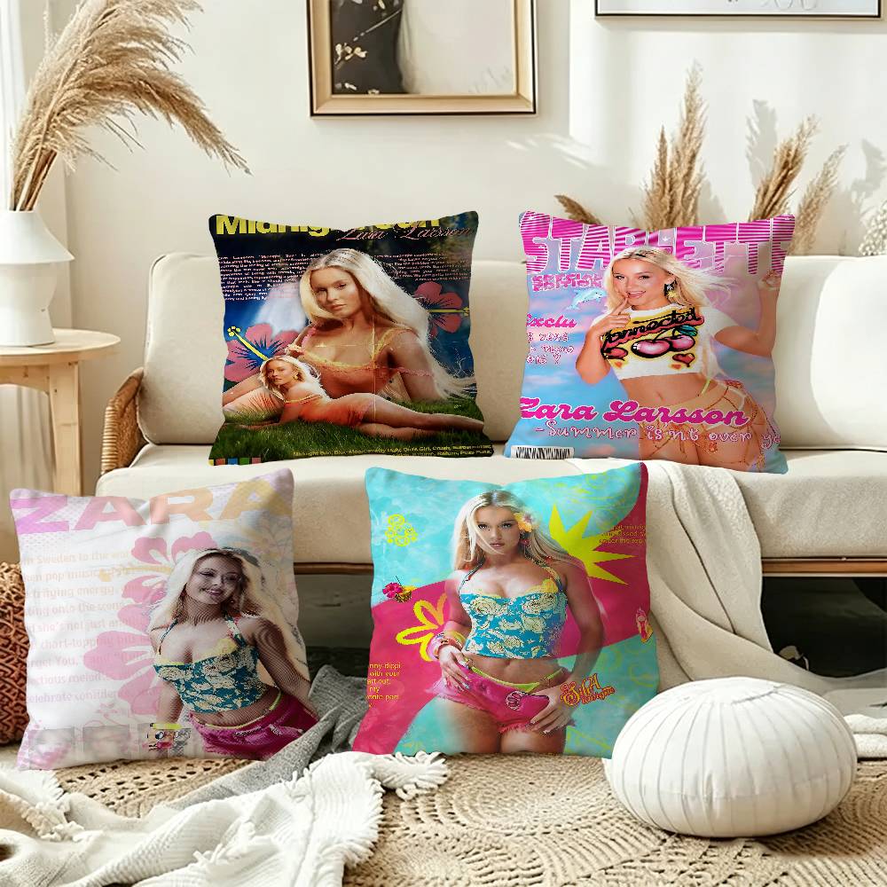 Zara Home Textiles - Sängerin Z-Zara Larsson, personalisierter Kissen-Staubschutz, Schlafzimmer,