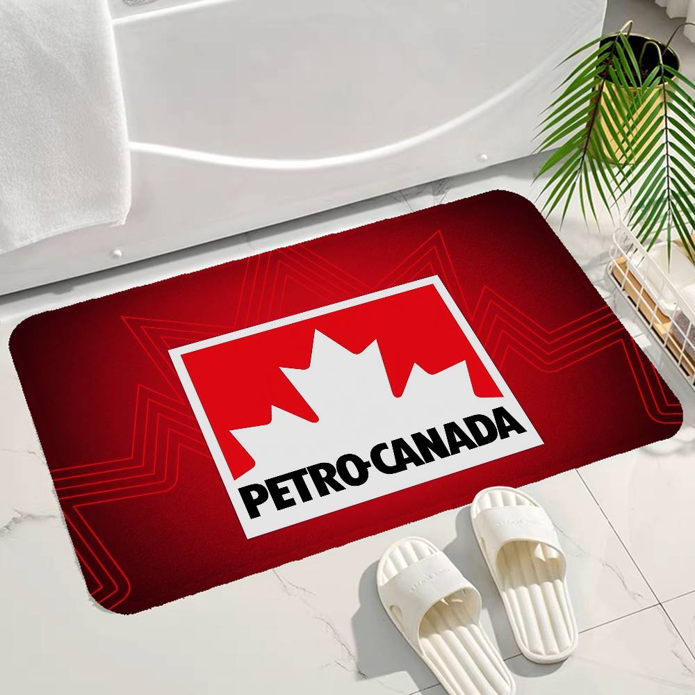 Home Textiles Canada - Petro Canada Logo-Fußmatte, rechteckig, rutschfest, für