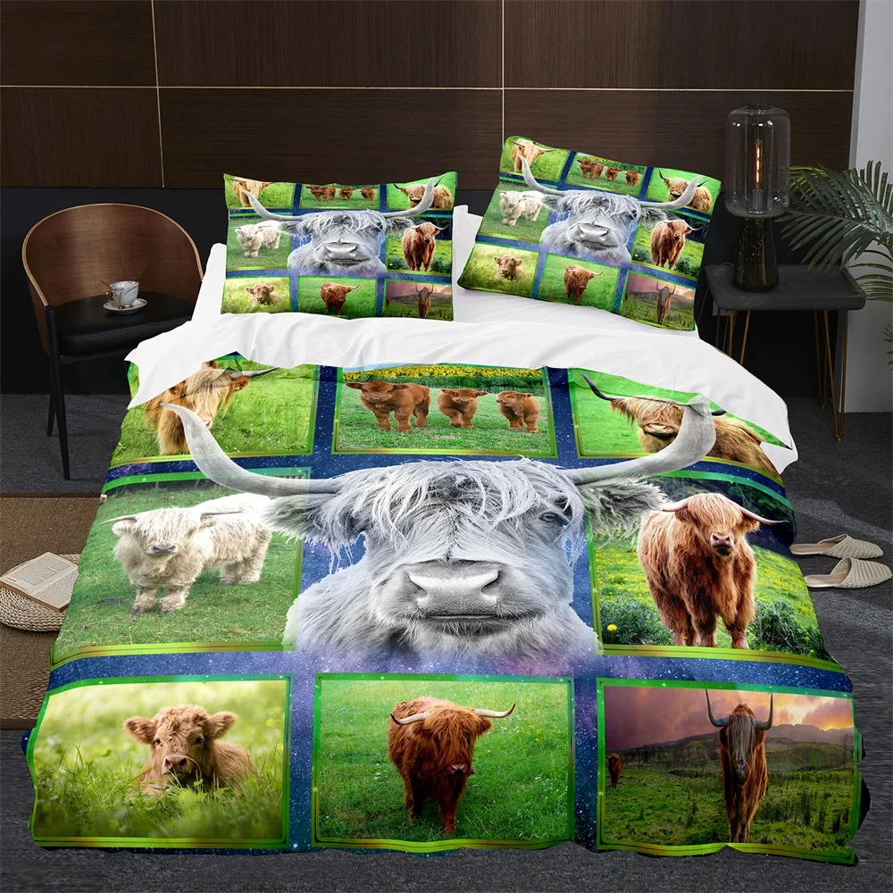 Highland Kuh Rinder Bauernhaus – Highland Home Textiles Bewertung und Preis