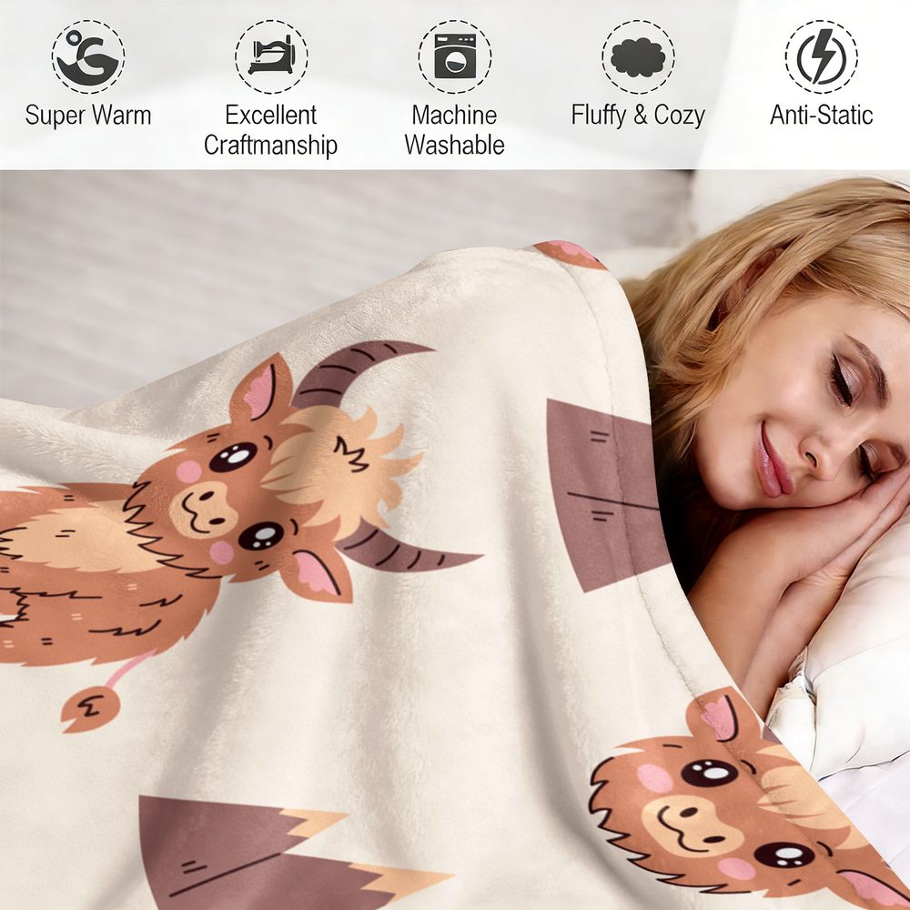 Niedliche Flanelldecke mit Hig – Highland Home Textiles Bewertung und Preis