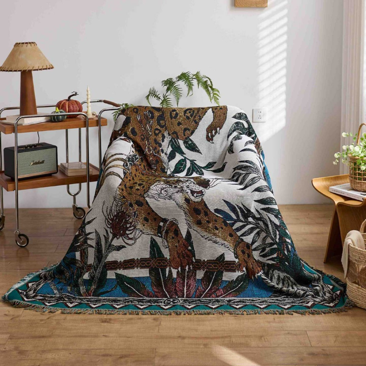 Textile City Leoparden-Wandtep – Home Textiles City Bewertung und Preis