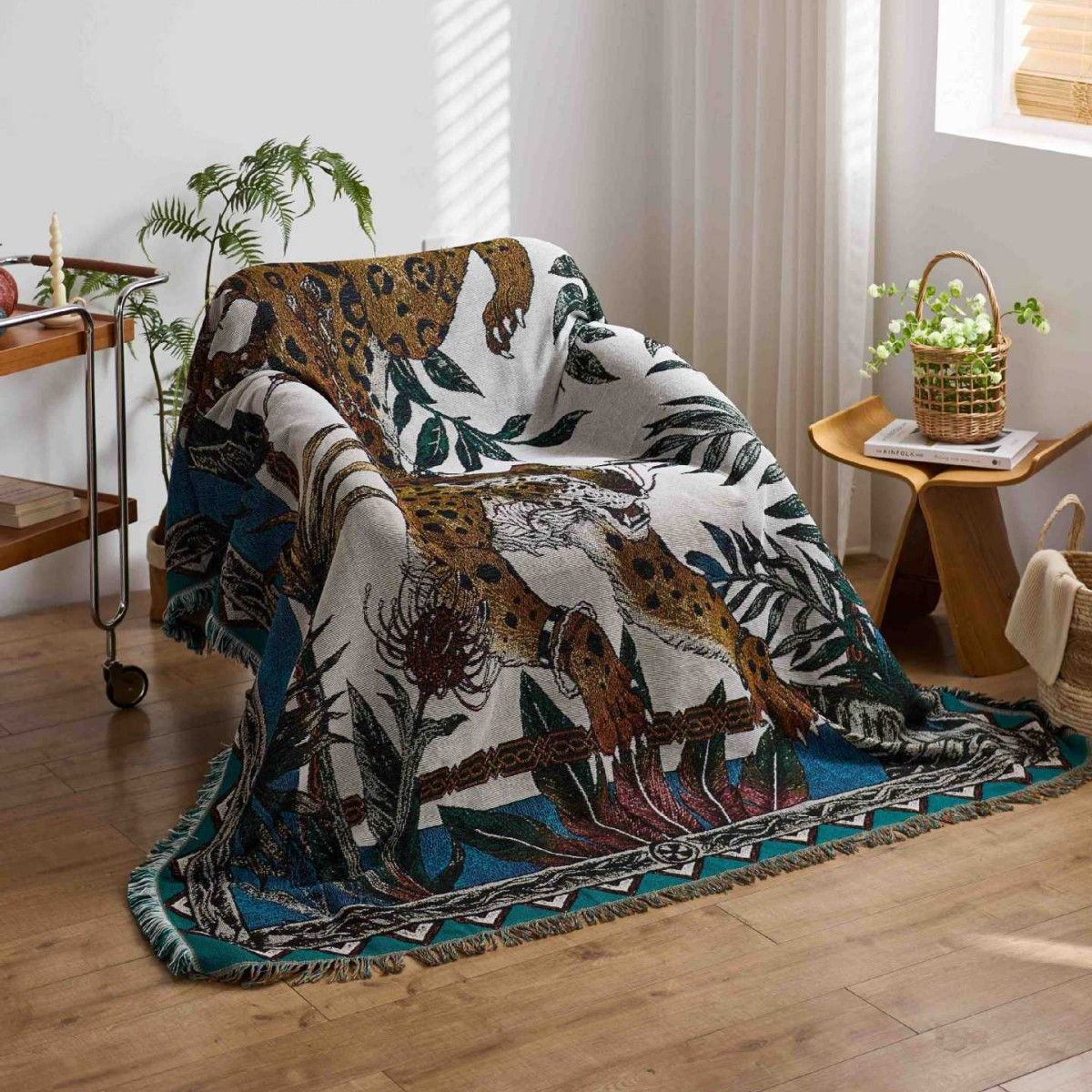 Textile City Leoparden-Wandtep – Home Textiles City Bewertung und Preis
