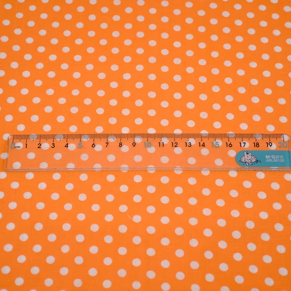 50X150CM Weiß Orange Polka Dot – Home Textiles And Decor Bewertung und Preis