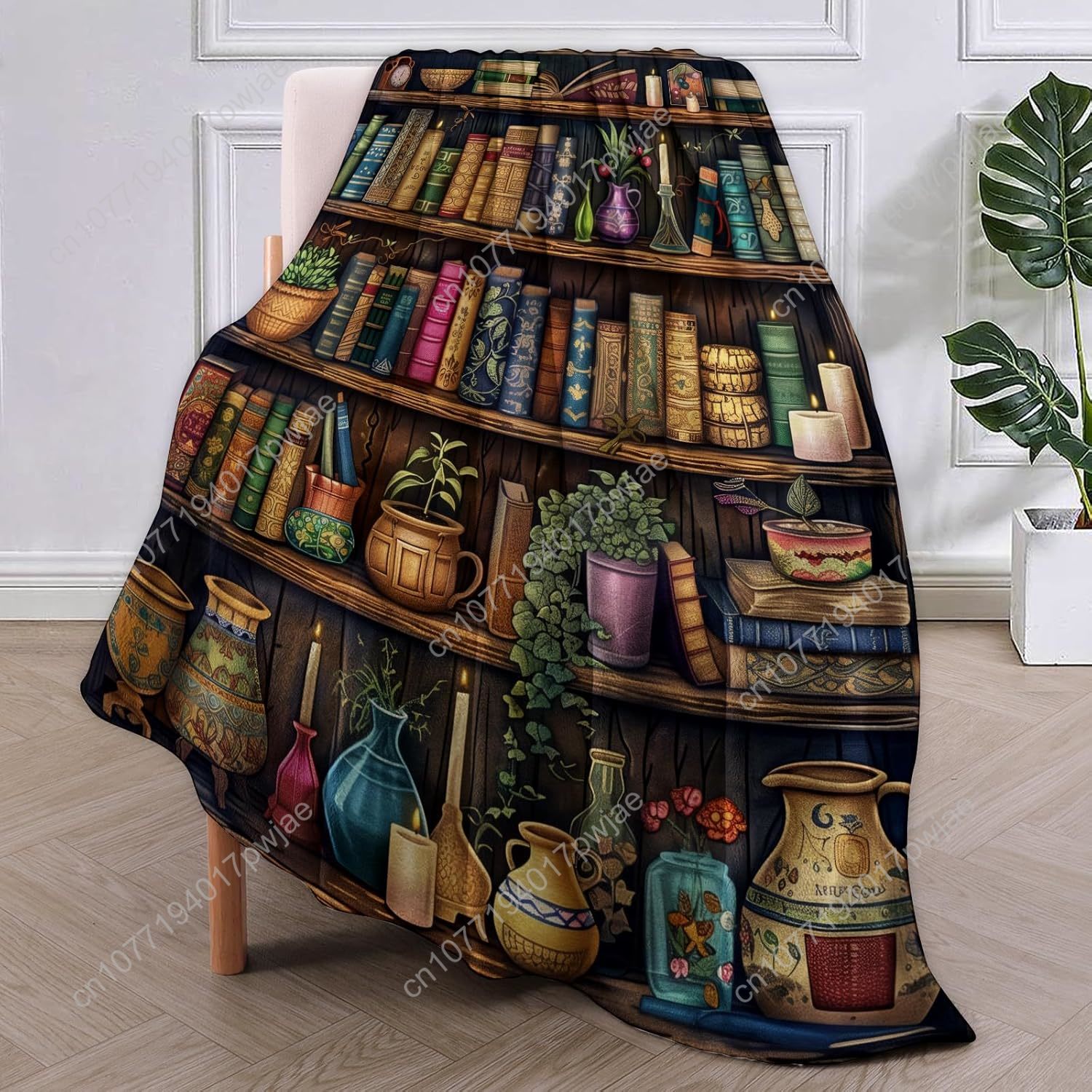 Vintage-Bücherregaldecke, Lese – Home Textiles And Decor Bewertung und Preis