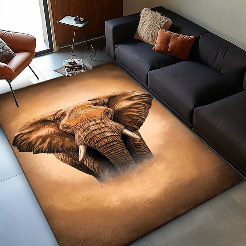 Elefanten-Porträtteppich für S – Your Home Textiles Bewertung und Preis