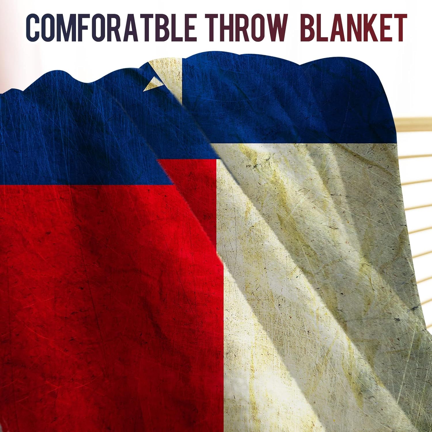 Überwurfdecke mit Texas-Flagge – Home Textiles And Decor Bewertung und Preis
