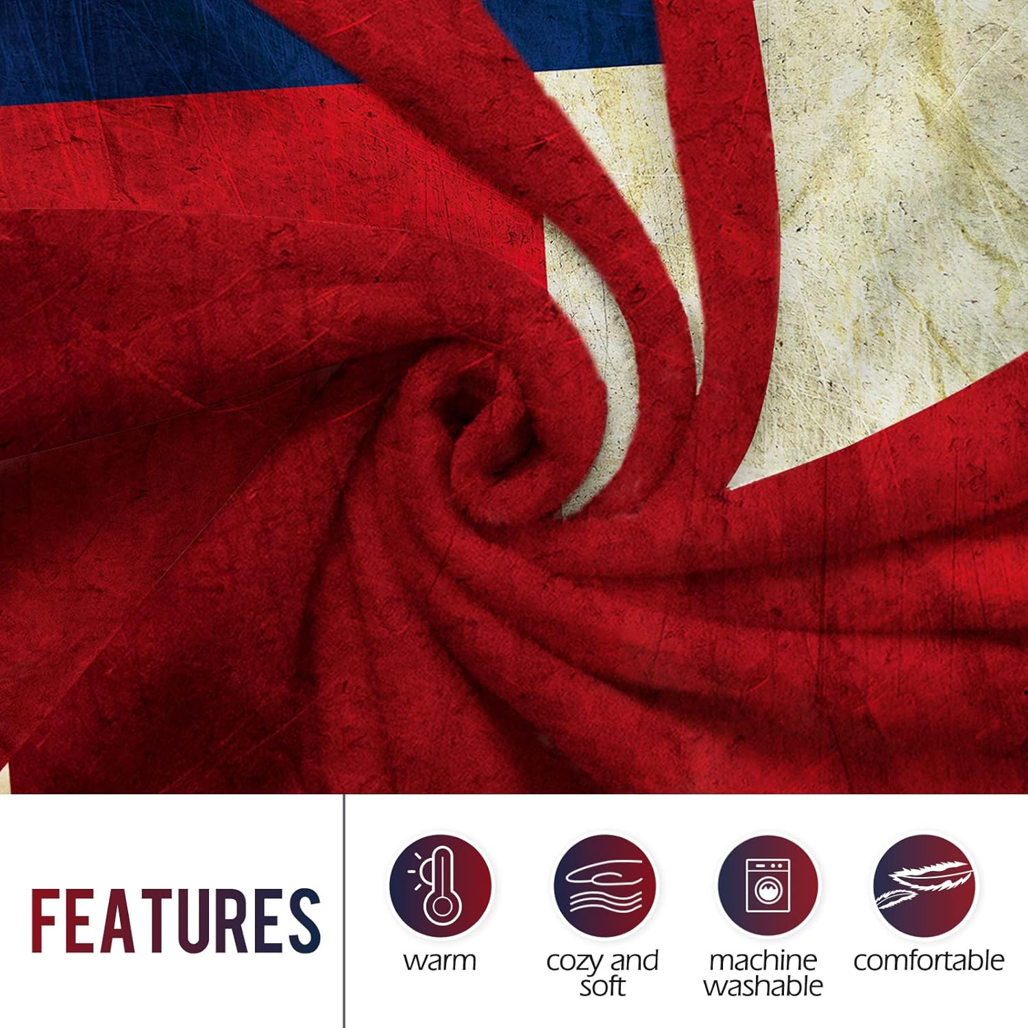 Überwurfdecke mit Texas-Flagge – Home Textiles And Decor Bewertung und Preis