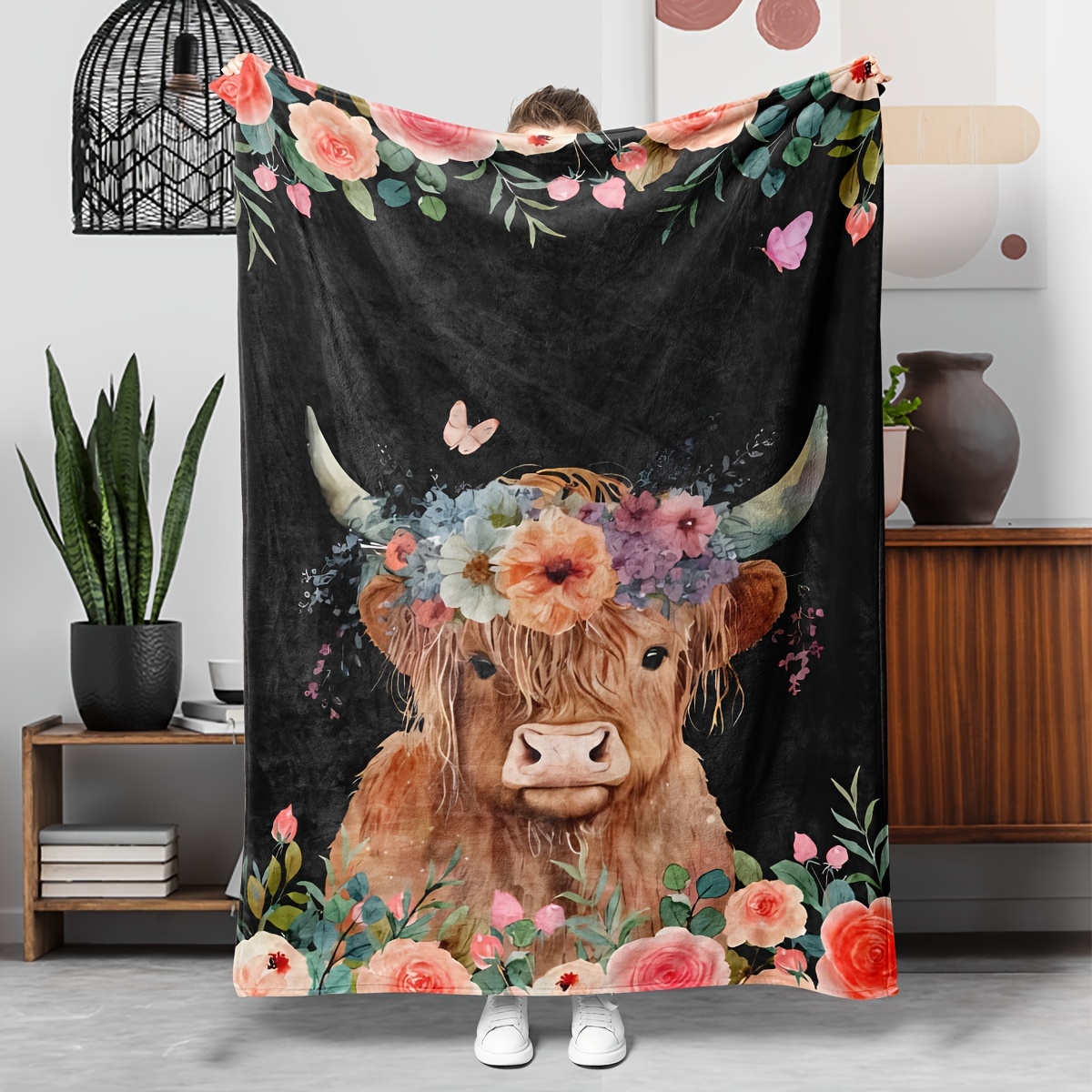 Flanell-Überwurfdecke: Entzück – Highland Home Textiles Bewertung und Preis