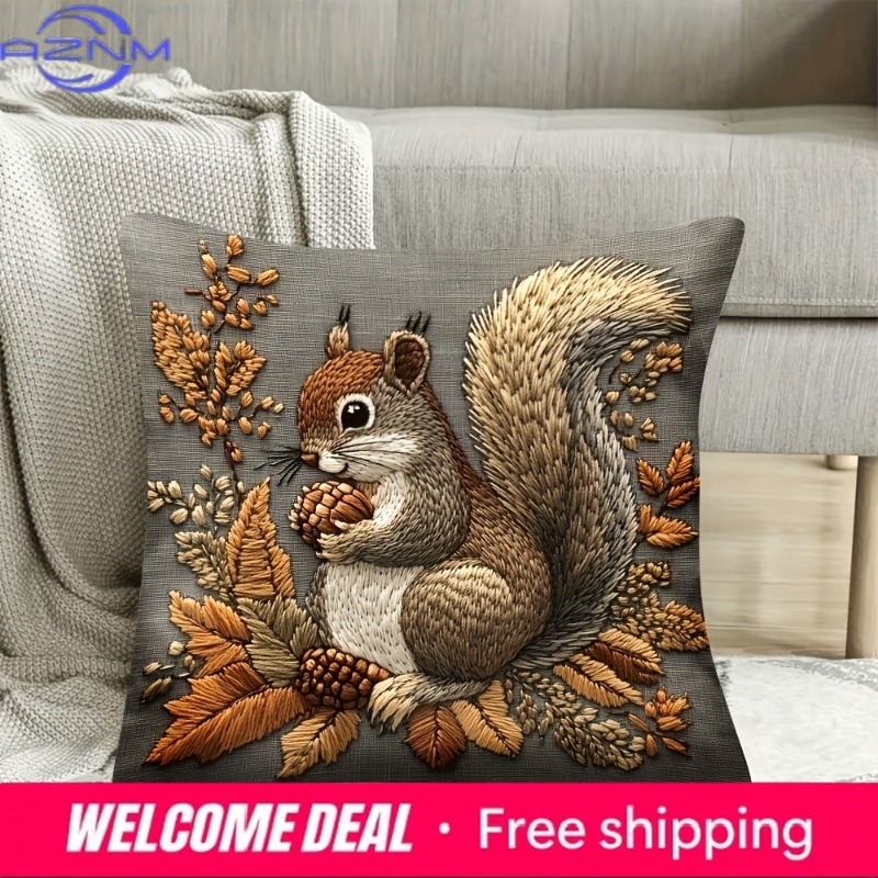 Eichhörnchen-Kissenbezug: Natu – Your Home Textiles Bewertung und Preis