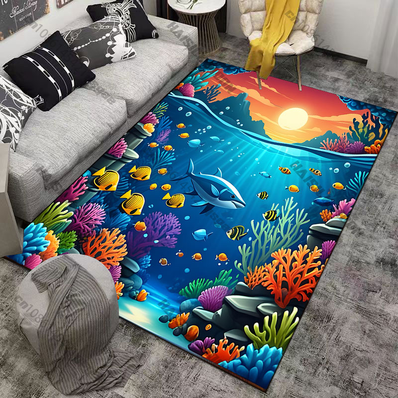 Unterwasserstadt mit lebendige – Home Textiles City Bewertung und Preis