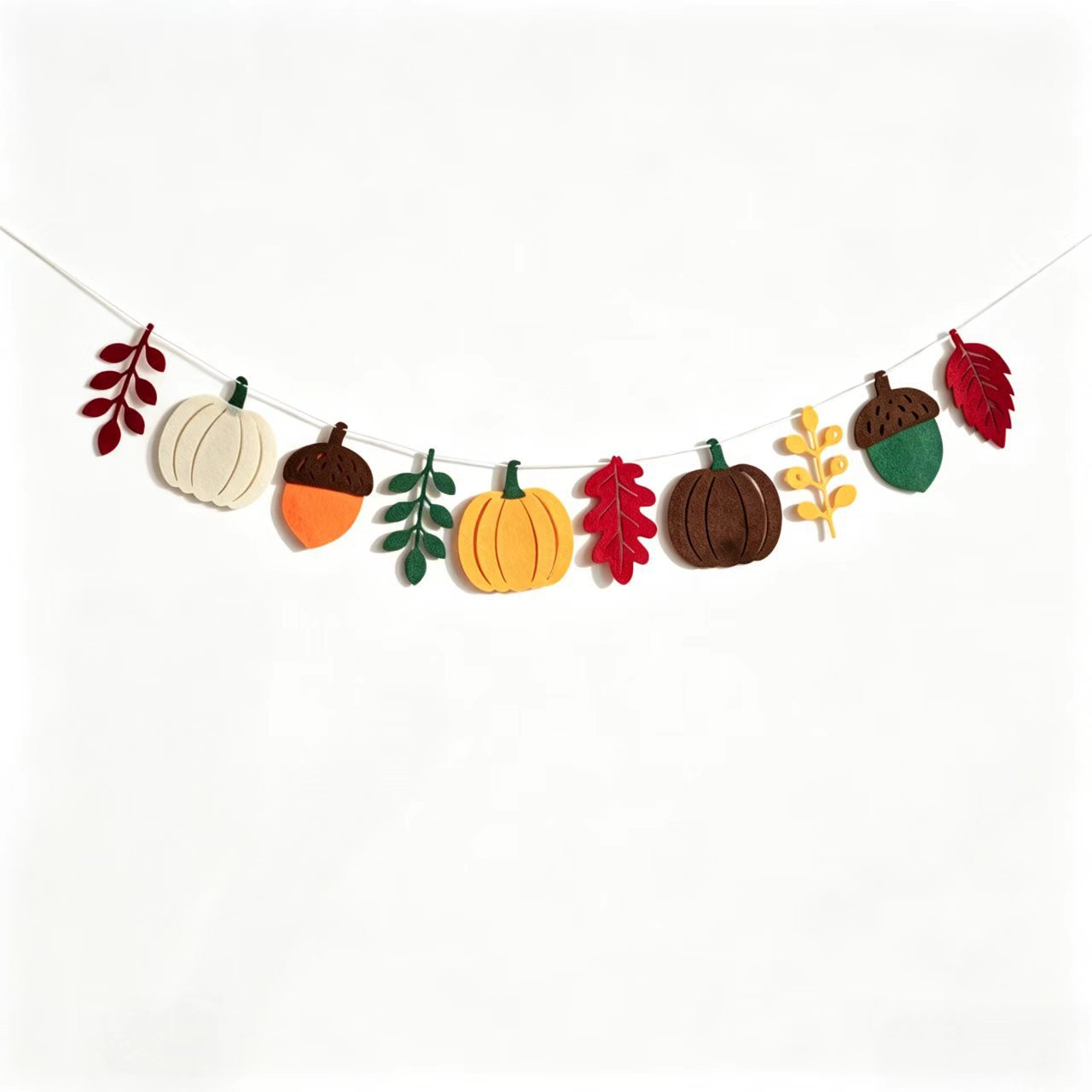 Herbstliche Kürbisblätter-Flag – Home Textiles And Decor Bewertung und Preis