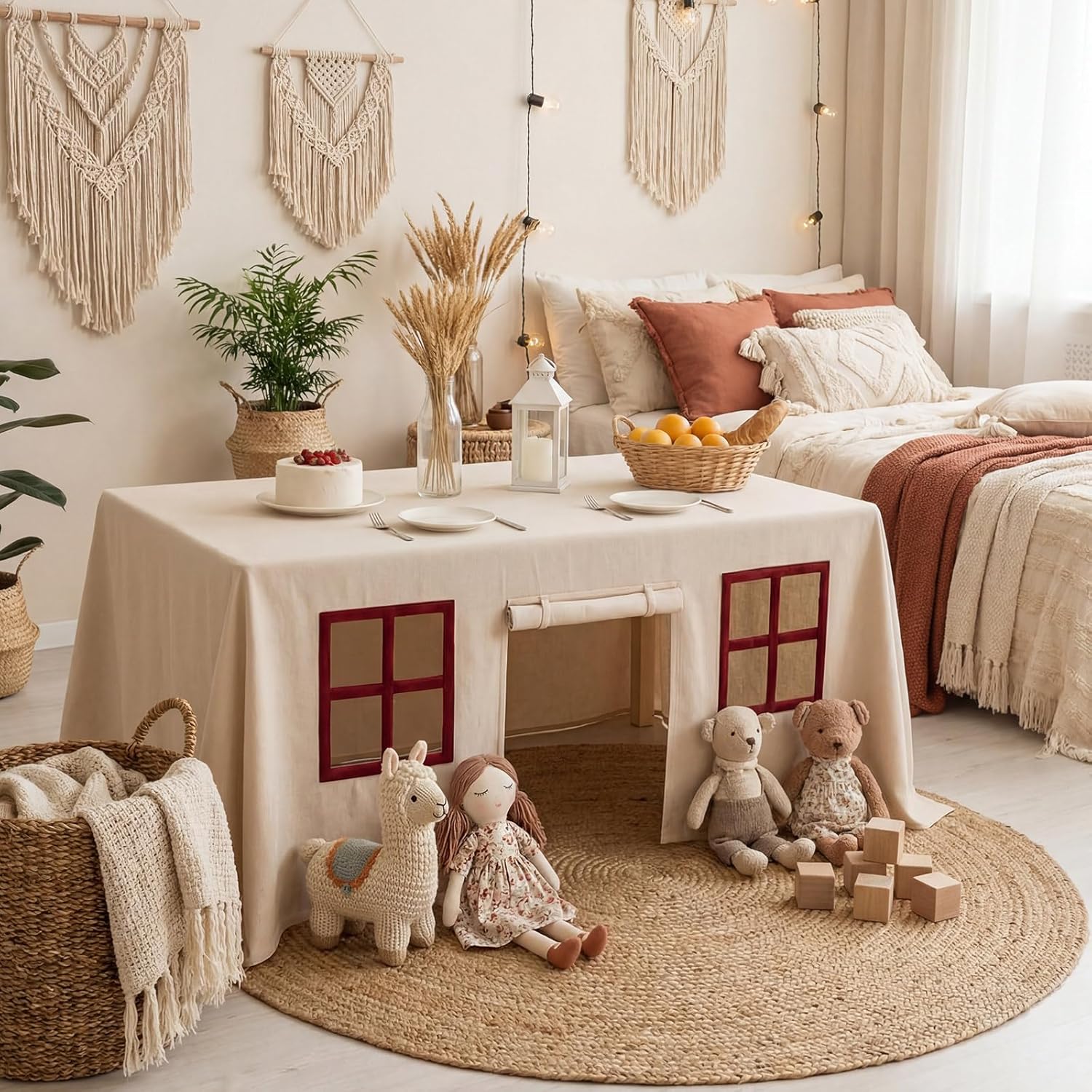 Große Tischdecke für Spielzimm – Home Textiles News Bewertung und Preis