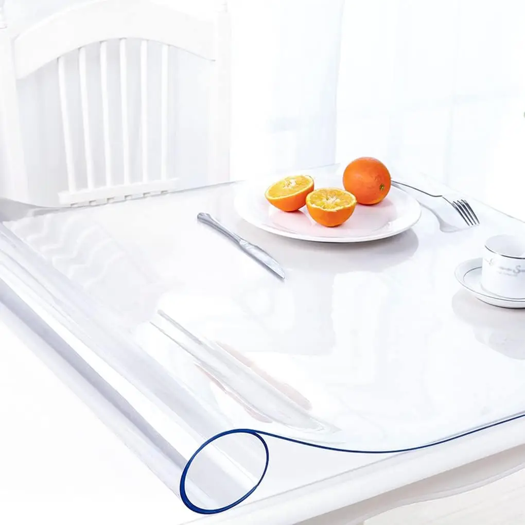 Durchsichtiger Vinyl-Tischdeck – Home Textiles News Bewertung und Preis